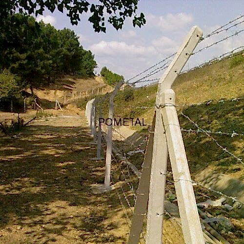 beton direkli dikenli tel çit