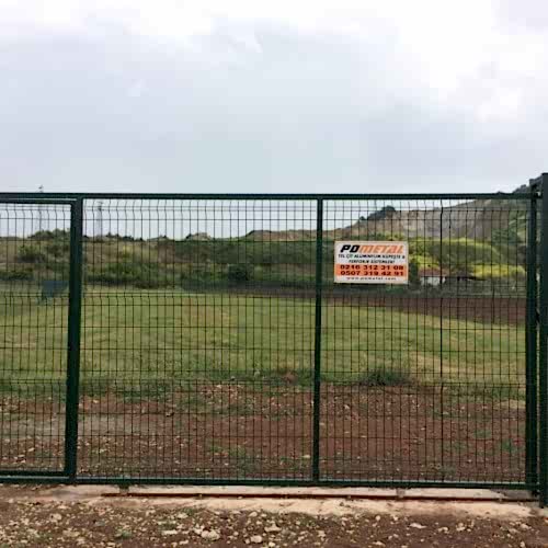 sürgülü bahçe kapısı