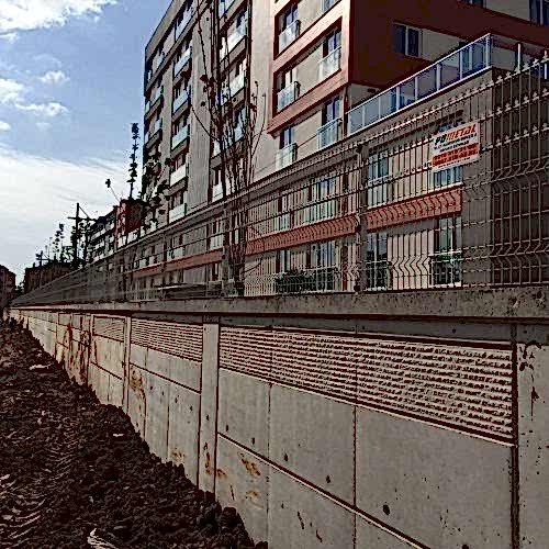 Mızraklı Panel Çit