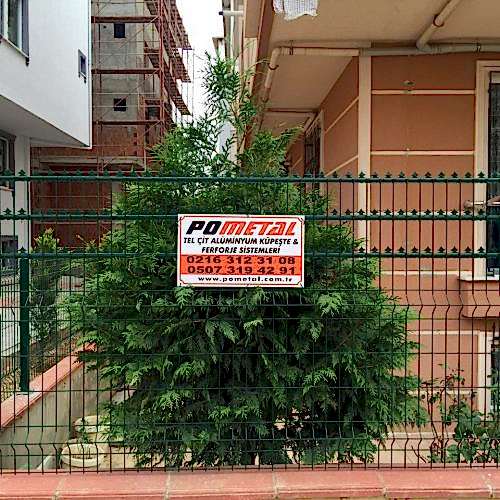 Mızraklı Panel Çit