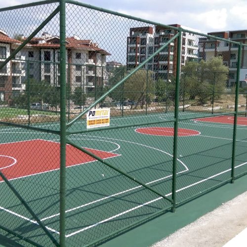 Spor Sahası Çitleri ve Zemin Kaplaması