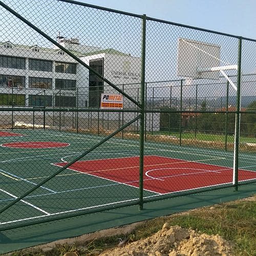 Spor Sahası Çitleri ve Zemin Kaplaması