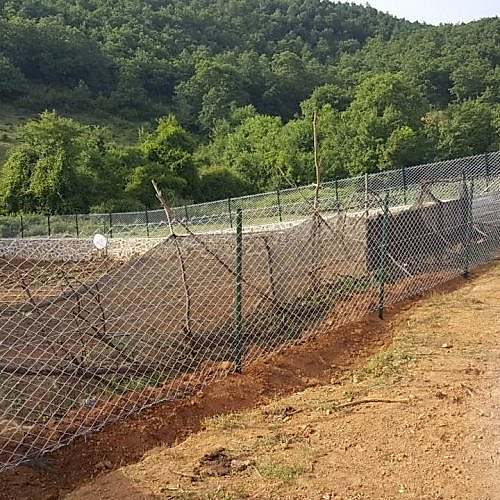 Boru Direkli Tel Çit