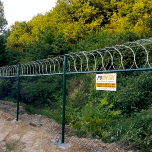 Boru Direkli Tel Çit