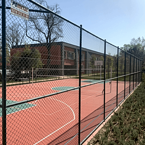 Emlak konut Çınarköy ilkokulu çok amaçlı spor sahası uygulaması